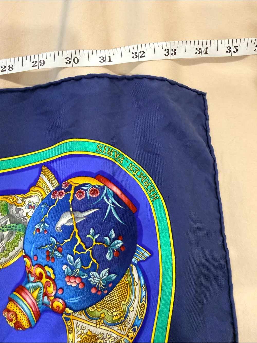 Hermes Qu’importe Le Flacon Silk Scarf - Picture 3 of 9